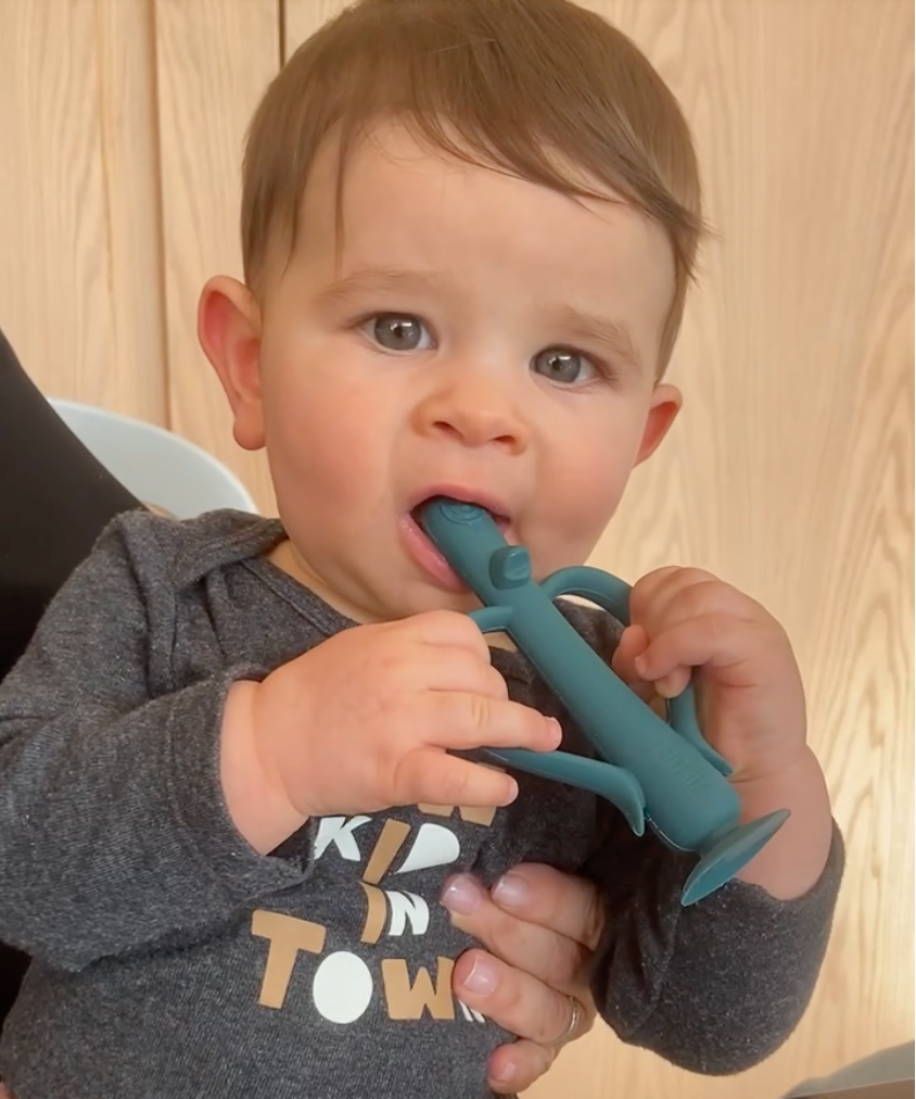 Pinguino, mordedor para bebés